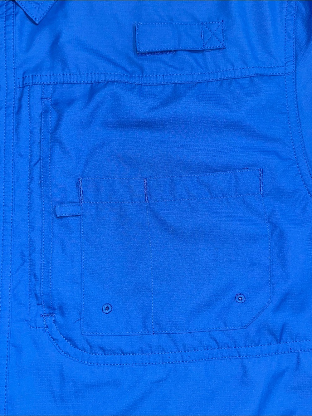 Reel Legends Saltwater II Blue Fishing Shirt Mens Large Long Sleeve Vented - Picture 4 of 7